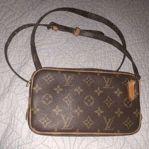 Monogram LV vintage purse.